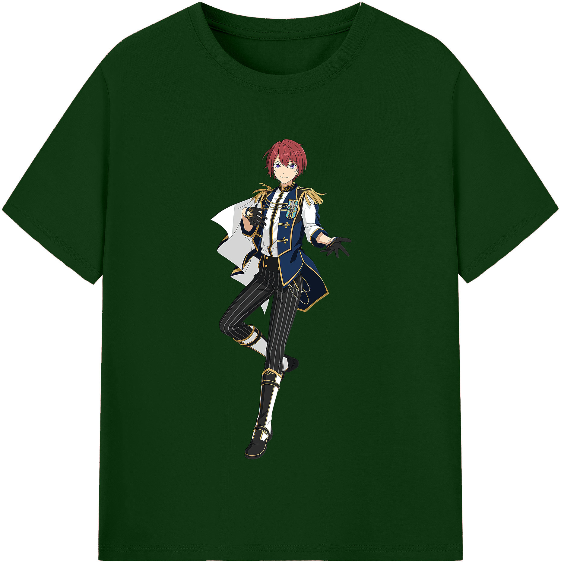 （画像用） あんさんぶるスターズ! Ensemble Stars 綿100％半袖Tシャツ（フロントプリント）
